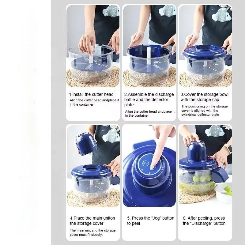 automatic grape peeling machine 8