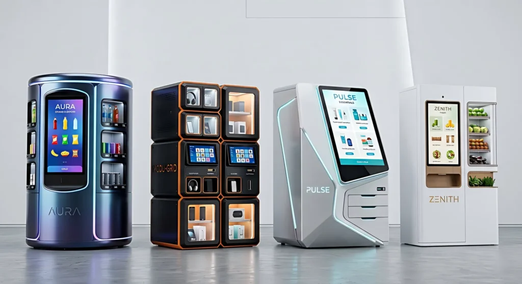 custom vending machine production and solution example